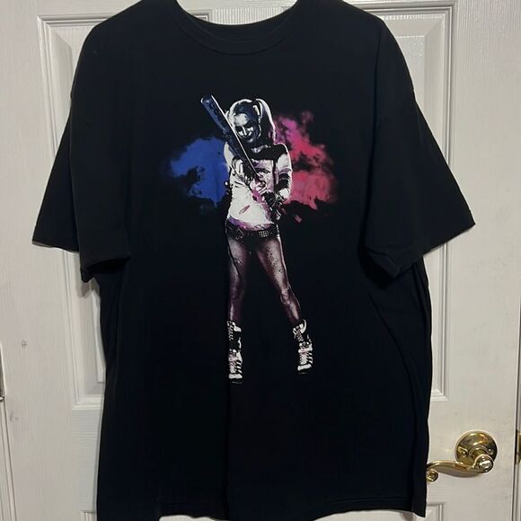 🔥SUICIDE SQUAD Harley Quinn Graphic  - PERFECT - Halloween Horror -not Vintage - Picture 1 of 5